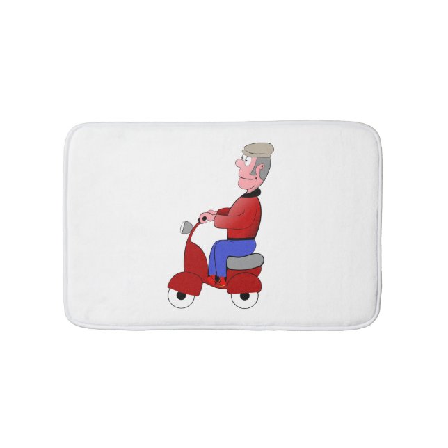 Scooter Bath Mat (Front)
