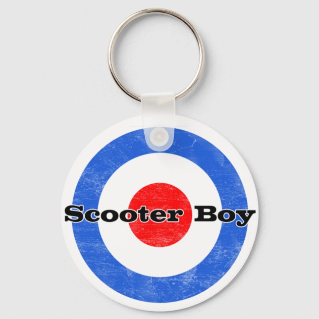 Scooter Boy keychain (Front)