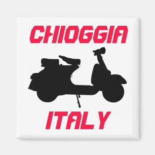 Scooter, Chioggia, Italy Magnet