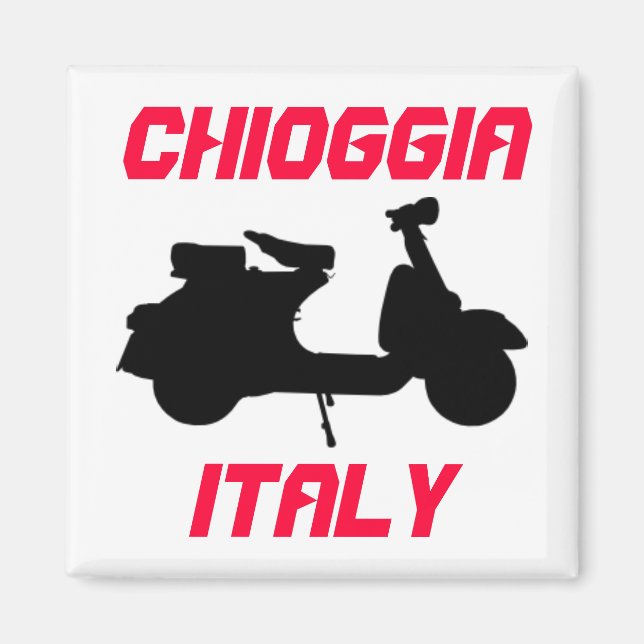 Scooter, Chioggia, Italy Magnet (Front)