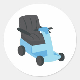 Scooter Classic Round Sticker