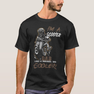 Scooter Dad Cool Scooter Moped Design Must Have T-Shirt