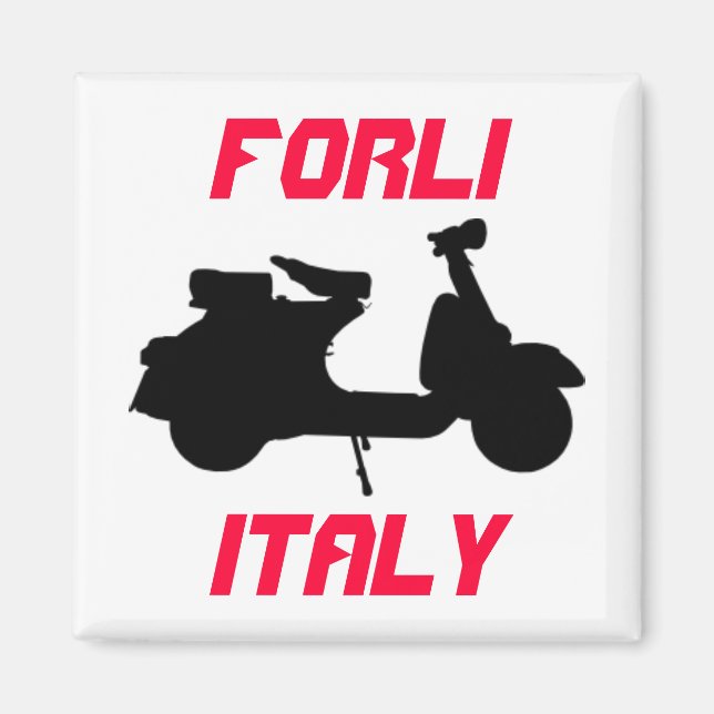 Scooter, Forli, Italy Magnet (Front)