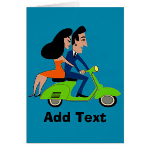 Scooter Girl, add text