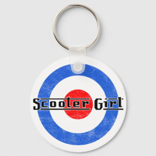 Scooter Girl Lambretta keychain