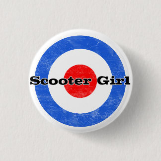Scooter Girl  Pin