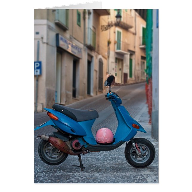 Scooter in Italy (Front)