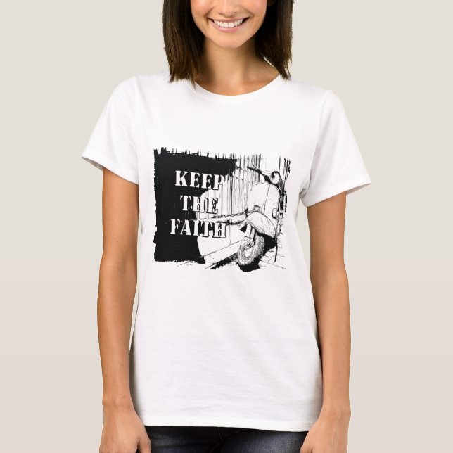 Scooter Keep the Faith T-Shirt (Front)