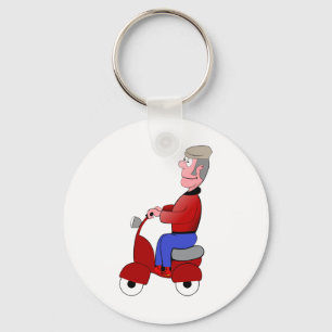 Scooter Keychain
