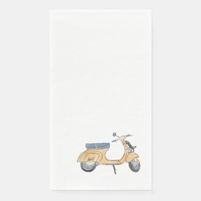 scooter napkin  (Front)