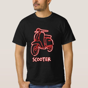 Scooter Neon   Scooter Funny T-Shirt