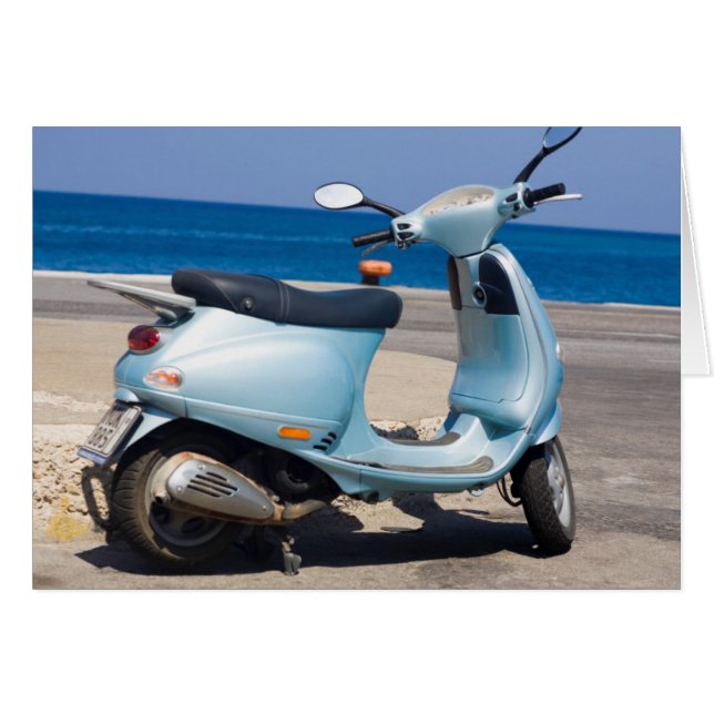 Scooter On The Beach | Ephesus, Turkey (Front Horizontal)