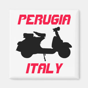 Scooter, Perugia, Italy Magnet