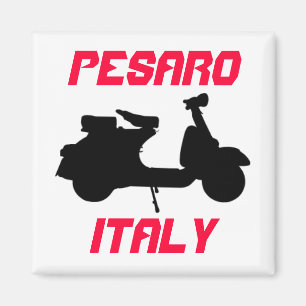 Scooter, Pesaro, Italy Magnet