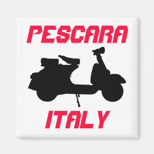 Scooter, Pescara, Italy Magnet