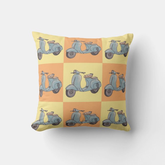 Scooter Pillow (Front)