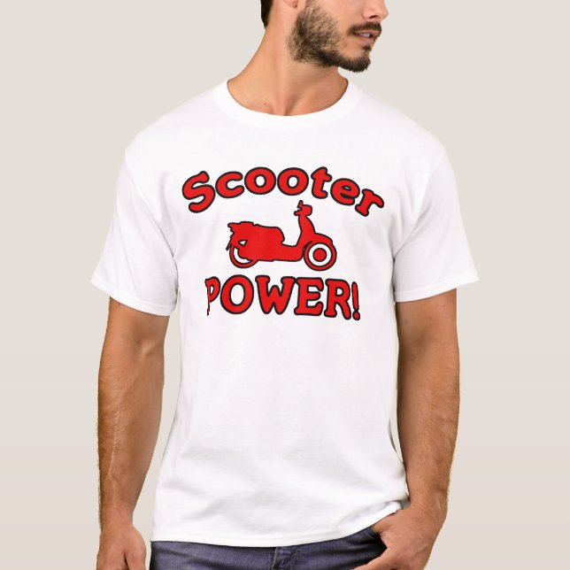 Scooter POWER! T-Shirt (Front)