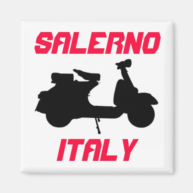 Scooter, Salerno, Italy Magnet (Front)