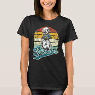 Scooter Skeleton Drives Scooter Men Women T-Shirt