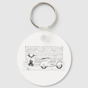 Scooter Skin Keychain