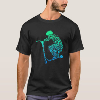 Scooter Stunt Gift For Boys Kids Youth T-Shirt