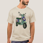 Scooter T-Shirt<br><div class="desc">Stylized Scooter with bullseye motif</div>