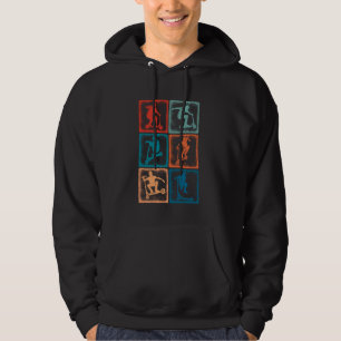 Scooter Tricks Silhouette Stunt Rider Hoodie