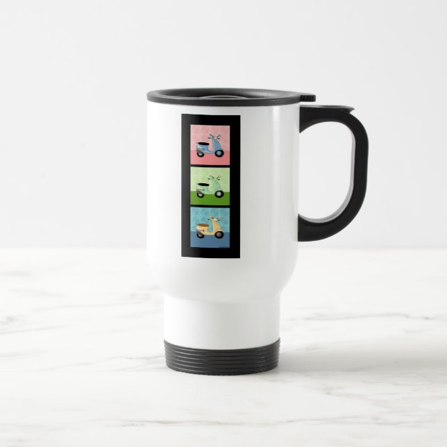 Scooter Trio Mug (Right)