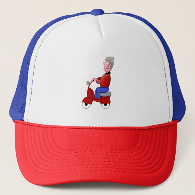 Scooter Trucker Hat (Front)