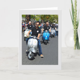 scooters holiday card