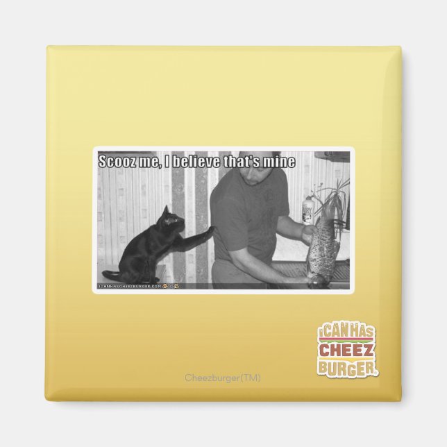 Scooz me, I believe that's mine Magnet (Front)