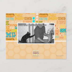 Scooz me, I believe that's mine Postcard