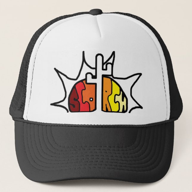 Scorch- Colorized Trucker Hat (Front)
