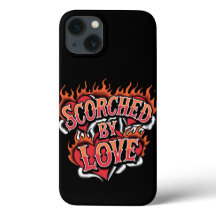 Scorched by Love of flaming hearts