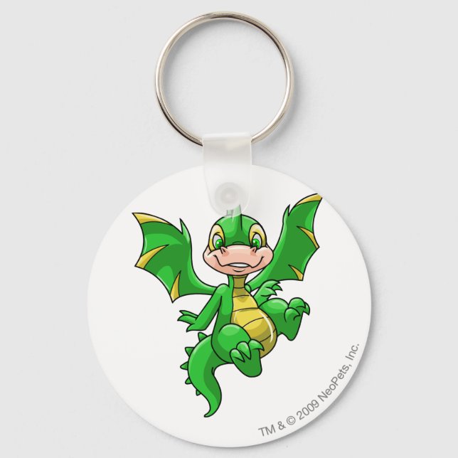 Scorchio Green Keychain (Front)