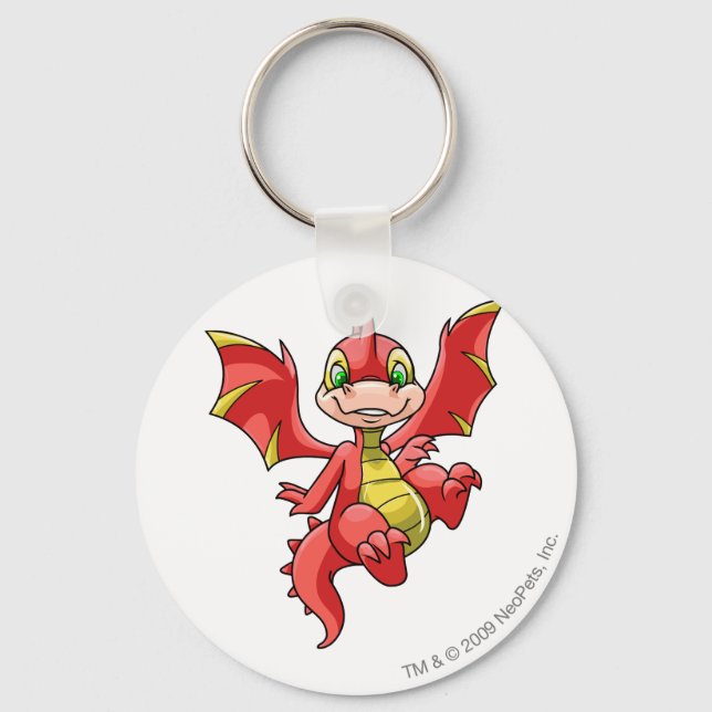 Scorchio Red Keychain (Front)