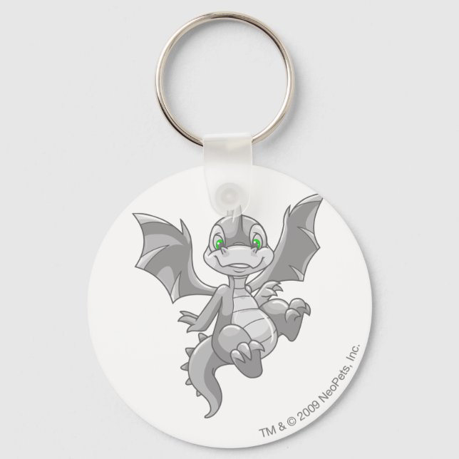Scorchio Silver Keychain (Front)