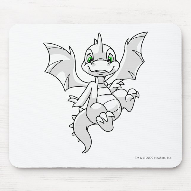 Scorchio White Mouse Pad (Front)