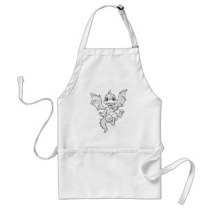 Scorchio White Standard Apron