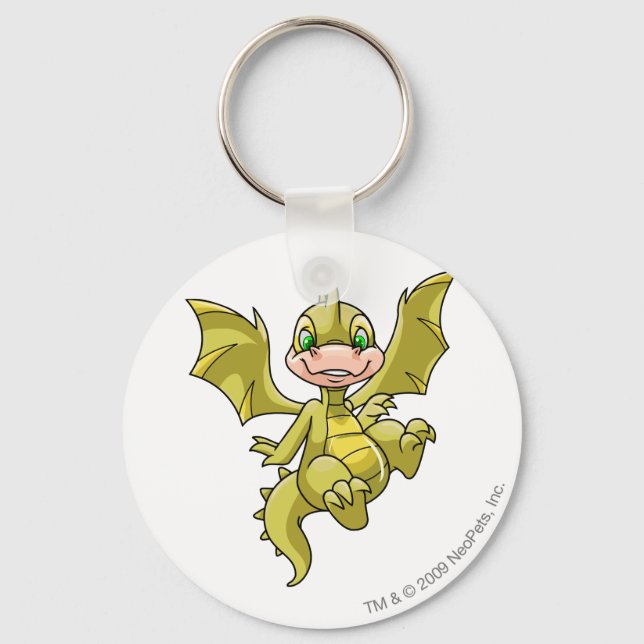 Scorchio Yellow Keychain (Front)