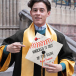 Score Big in Style with a Custom Baseball Graduation Cap Topper<br><div class="desc">Make your graduation day stand out with our Modern Baseball Theme Custom Graduate Graduation Cap Topper! Add your name and class year,  and watch your grad's friends be envious of their unique celebration. Knock it out of the park with this one-of-a-kind accessory!</div>