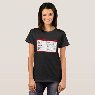Score Card - Minimal T-Shirt