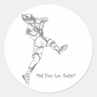 Score! Classic Round Sticker