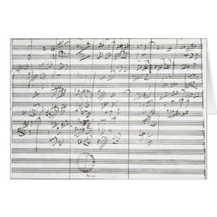 Score for the 3rd Movement of the 5th Symphony
