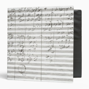 Score for the 3rd Movement of the 5th Symphony Binder
