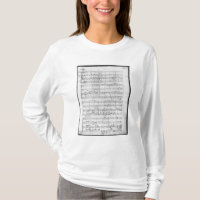 Score for trio for piano, violin and violoncello