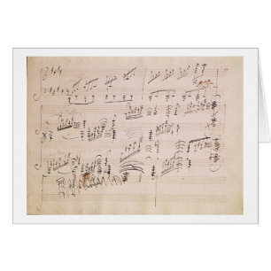 Score sheet of 'Moonlight Sonata'