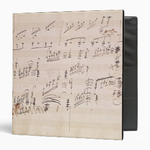 Score sheet of 'Moonlight Sonata' Binder