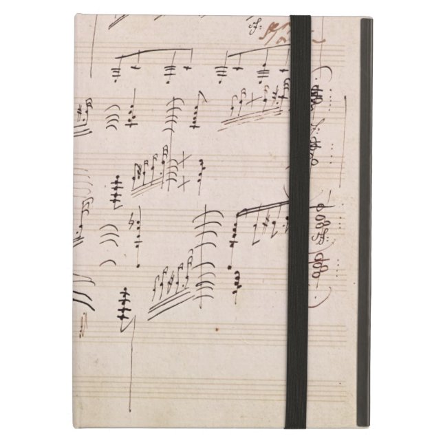 Score sheet of 'Moonlight Sonata' Case For iPad Air (Front Closed)