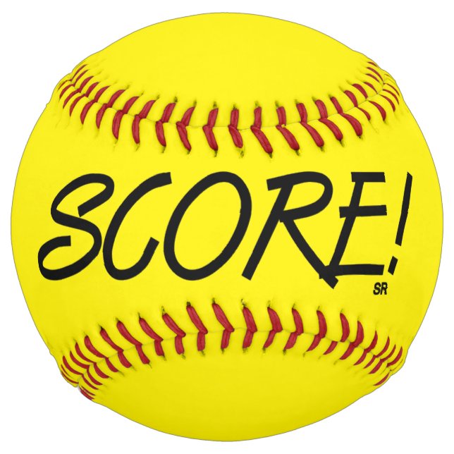 Score yellow softball (Front)